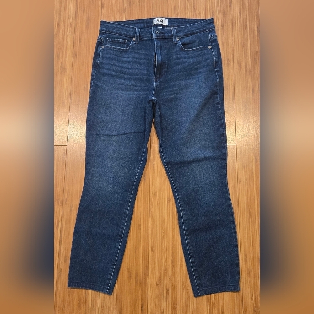 Paige Dark Blue Women's Jeans